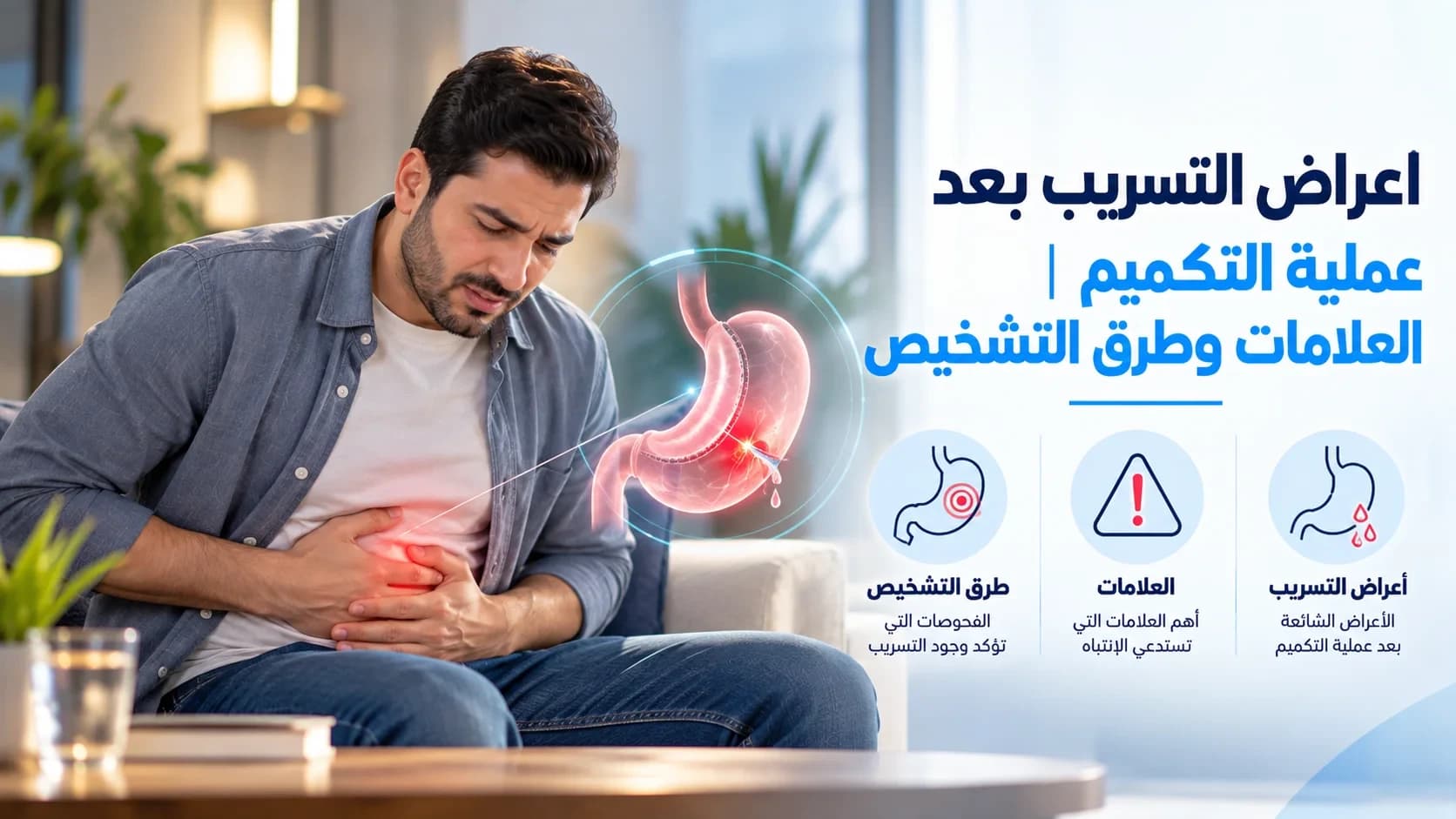 Symptoms of a Leak After Gastric Sleeve Surgery | Signs & Diagnostic Methods